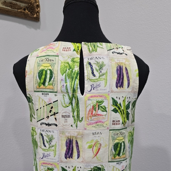 Rachel Antonoff Lola Mini Dress in the "Especially The Beans" Print, Pockets - Picture 11 of 14